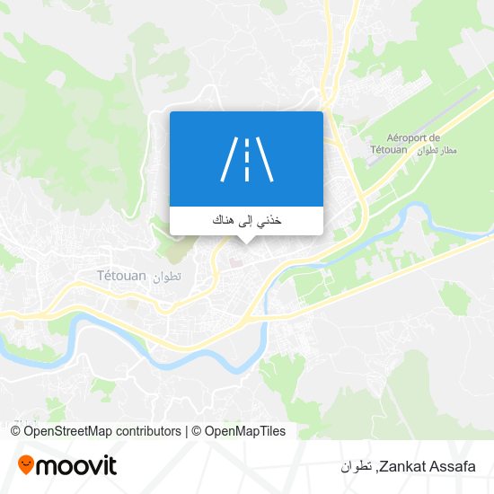 خريطة Zankat Assafa