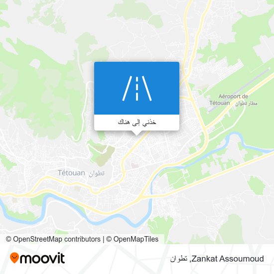 خريطة Zankat Assoumoud