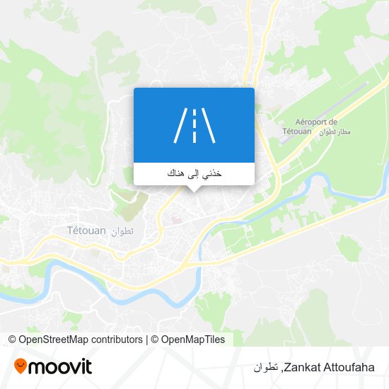 خريطة Zankat Attoufaha
