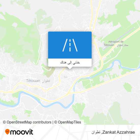 خريطة Zankat Azzahrae