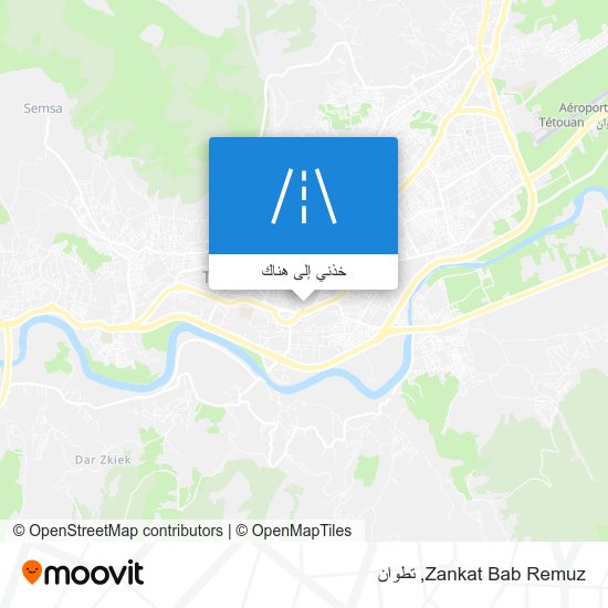 خريطة Zankat Bab Remuz