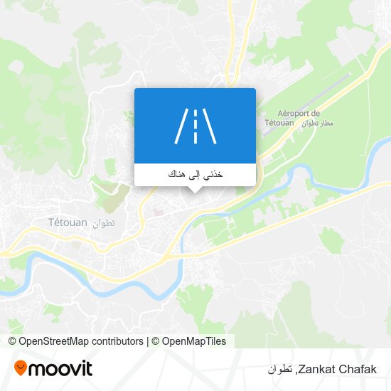 خريطة Zankat Chafak