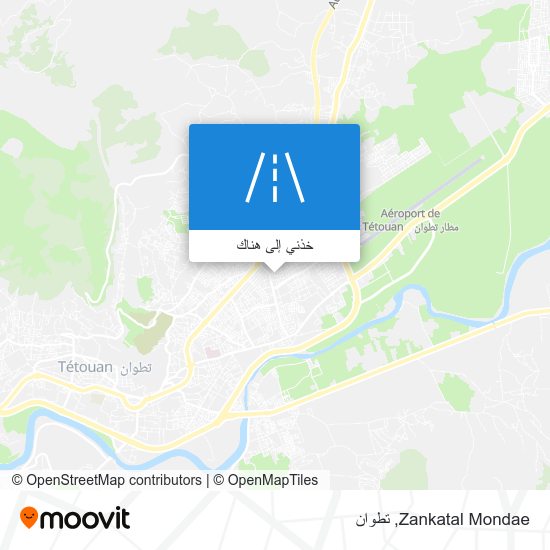 خريطة Zankatal Mondae