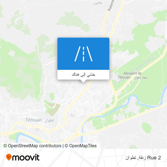 خريطة Rue 2 زنقة