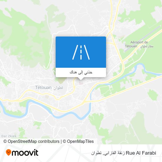 خريطة Rue Al Farabi زنقة الفارابي