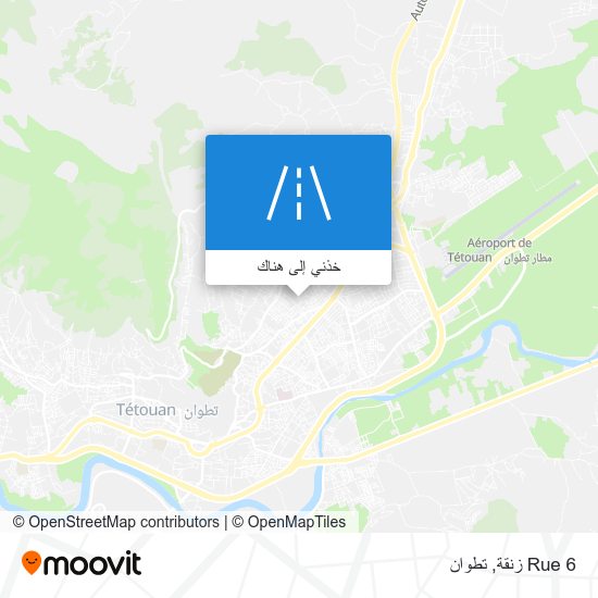 خريطة Rue 6 زنقة
