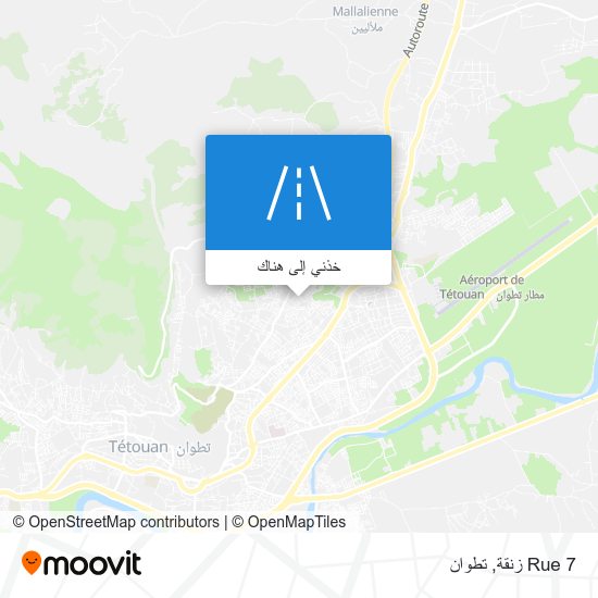 خريطة Rue 7 زنقة