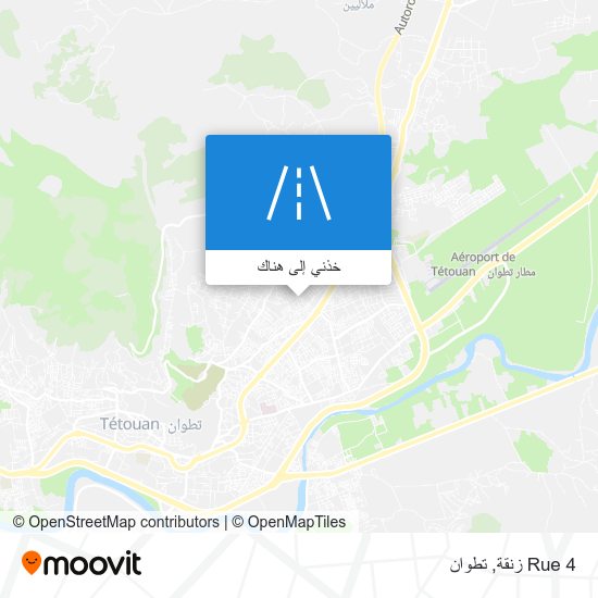 خريطة Rue 4 زنقة