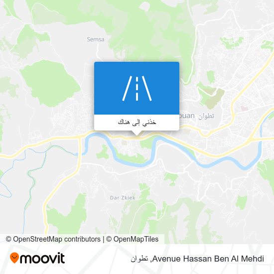 خريطة Avenue Hassan Ben Al Mehdi