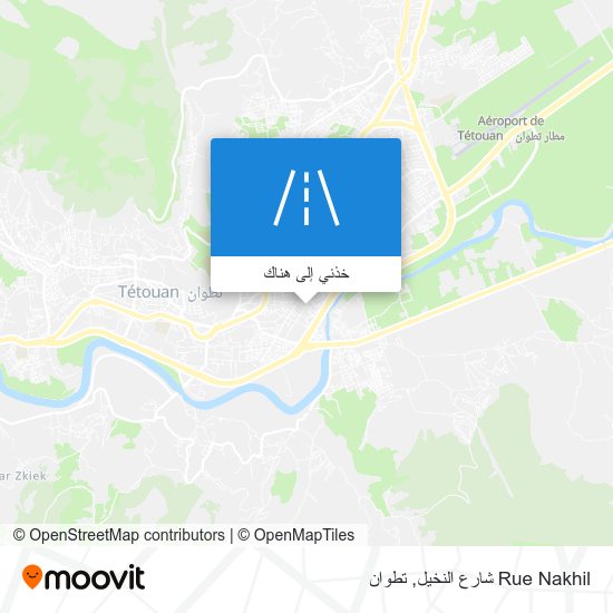 خريطة Rue Nakhil شارع النخيل