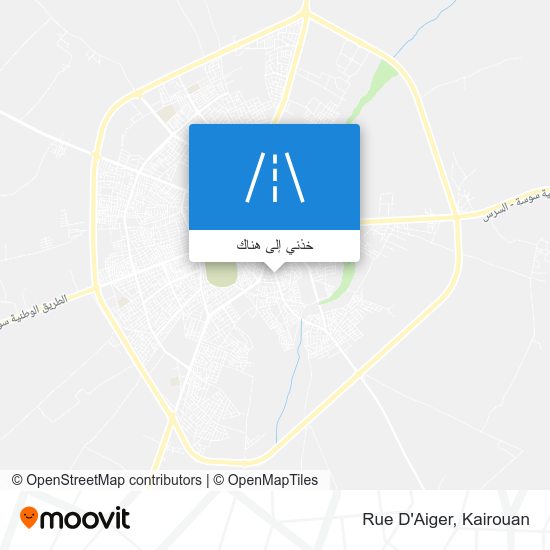 خريطة Rue D'Aiger