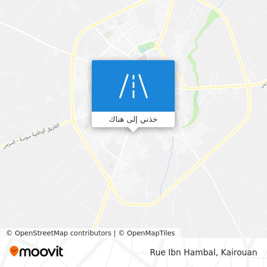 خريطة Rue Ibn Hambal