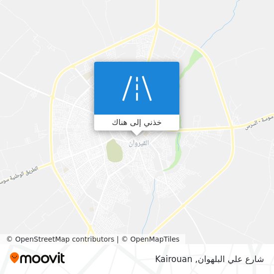 خريطة شارع علي البلهوان