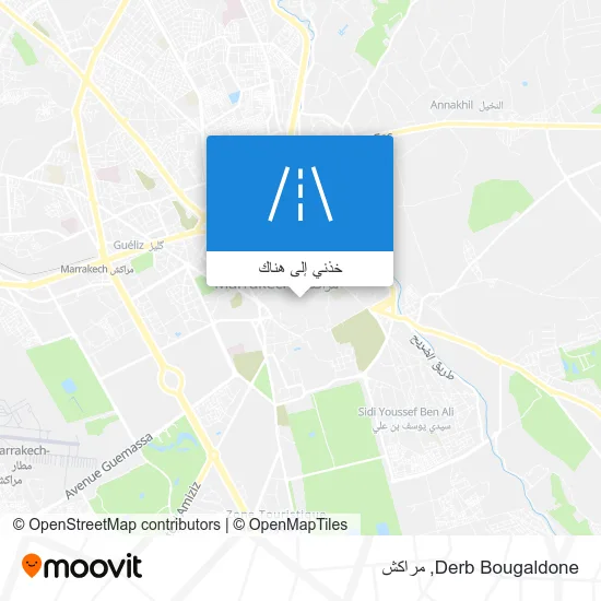 خريطة Derb Bougaldone