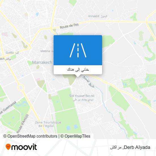 خريطة Derb Aîyada