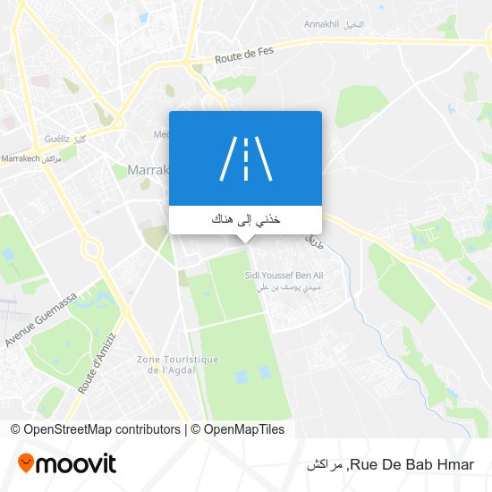 خريطة Rue De Bab Hmar