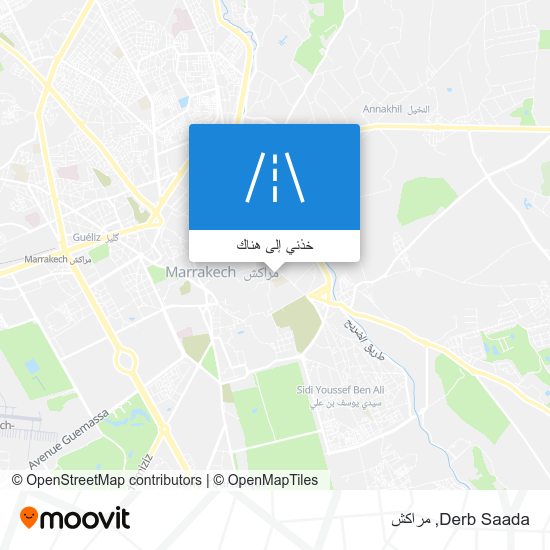 خريطة Derb Saada