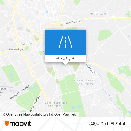 خريطة Derb El Fellah