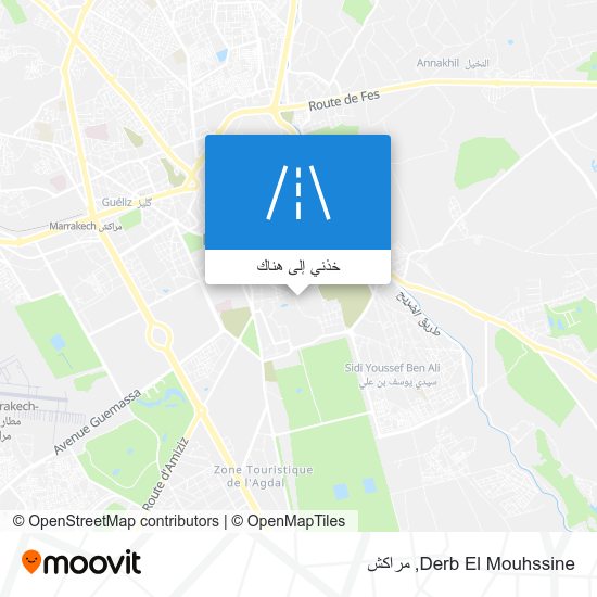 خريطة Derb El Mouhssine