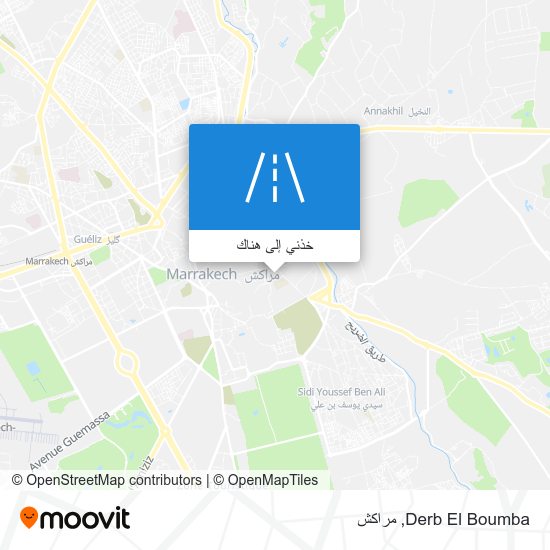 خريطة Derb El Boumba