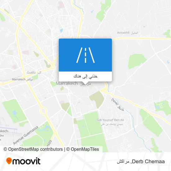 خريطة Derb Chemaa