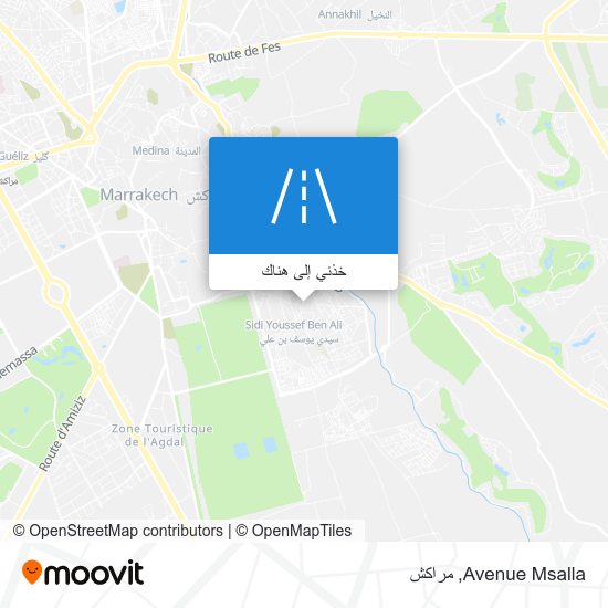 خريطة Avenue Msalla