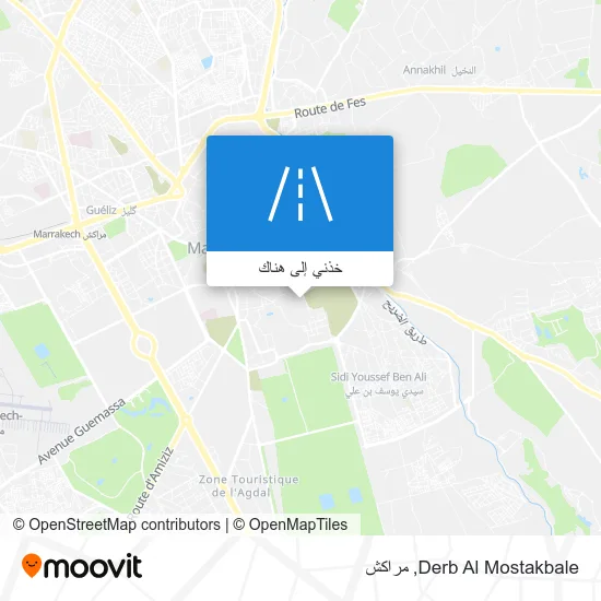 خريطة Derb Al Mostakbale