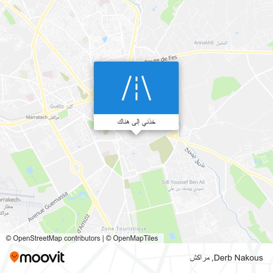 خريطة Derb Nakous
