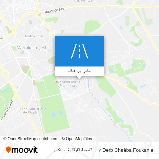 خريطة Derb Chaâba Foukania درب الشعبية الفوقانية