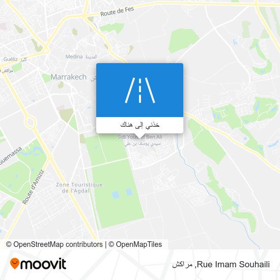 خريطة Rue Imam Souhaili