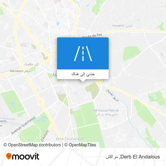 خريطة Derb El Andalous