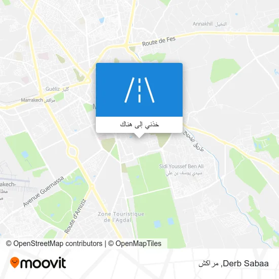 خريطة Derb Sabaa