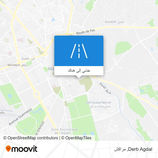 خريطة Derb Agdal