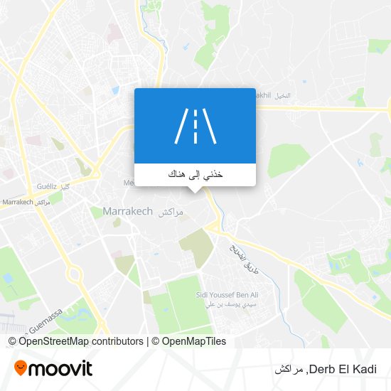 خريطة Derb El Kadi