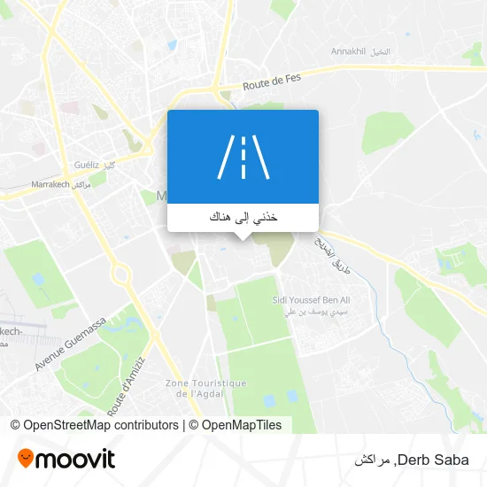 خريطة Derb Saba