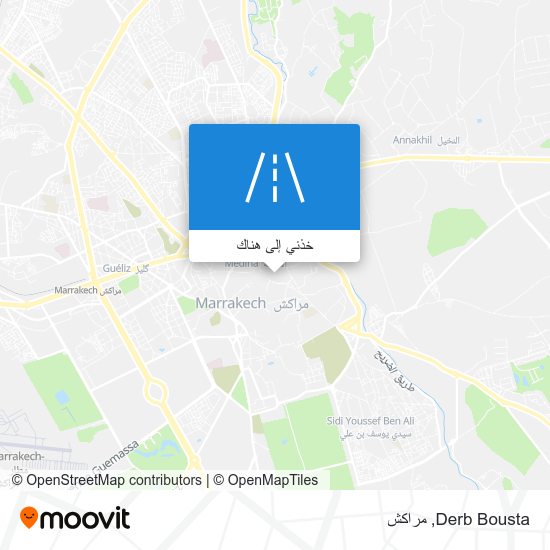 خريطة Derb Bousta