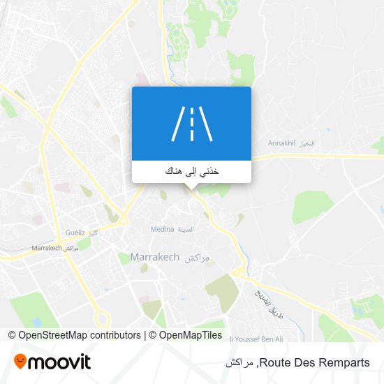 خريطة Route Des Remparts