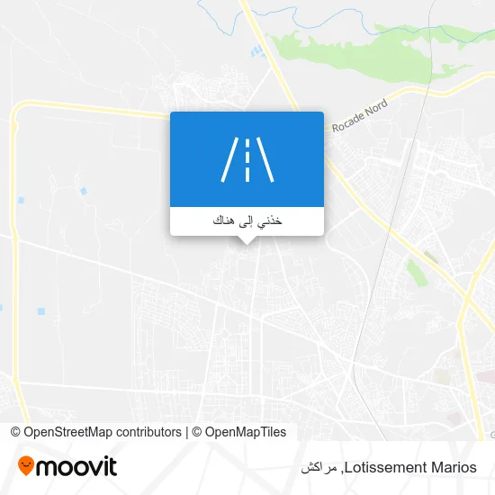 خريطة Lotissement Marios