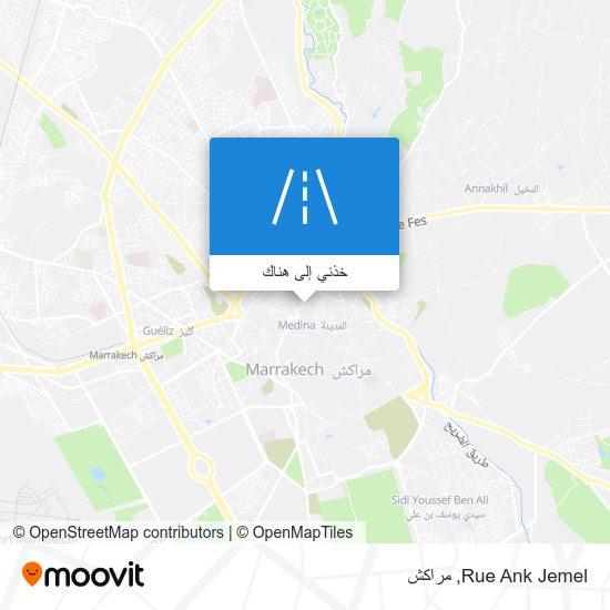 خريطة Rue Ank Jemel