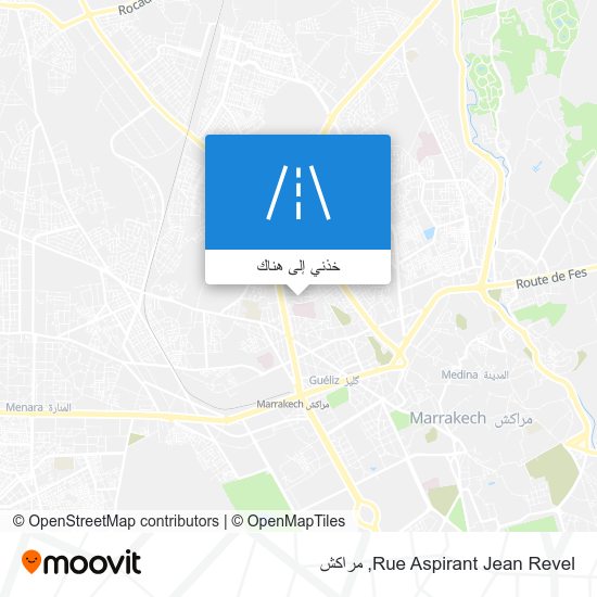 خريطة Rue Aspirant Jean Revel