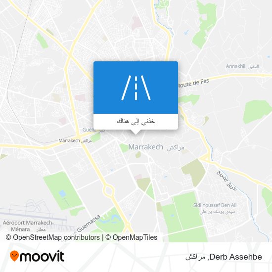 خريطة Derb Assehbe