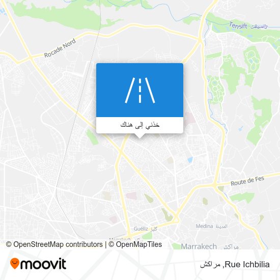 خريطة Rue Ichbilia