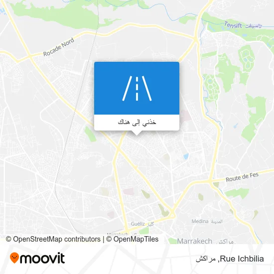 خريطة Rue Ichbilia