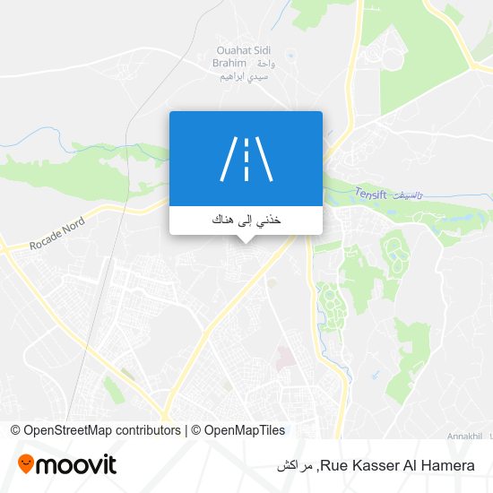 خريطة Rue Kasser Al Hamera