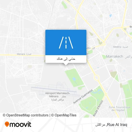 خريطة Rue Al Iraq