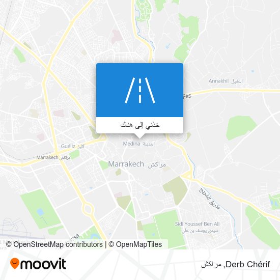 خريطة Derb Chérif