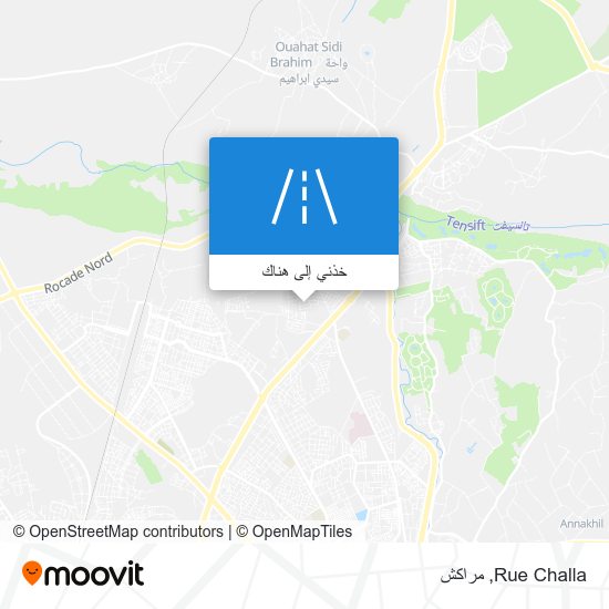 خريطة Rue Challa