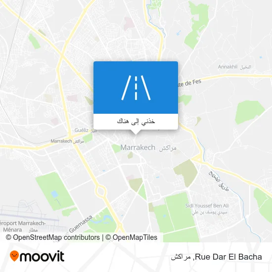 خريطة Rue Dar El Bacha