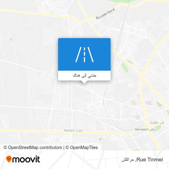 خريطة Rue Tinmel