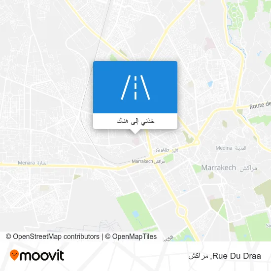 خريطة Rue Du Draa